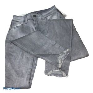 DL1961 Frayed Bottom Jeans